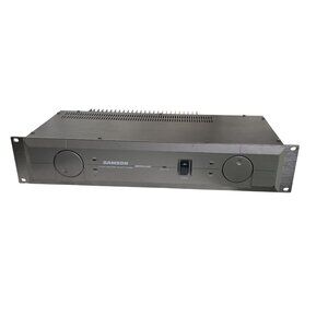 Servo 240 Studio Power Amplifier 120 Watt Samson DJ Equipment Vintage U
